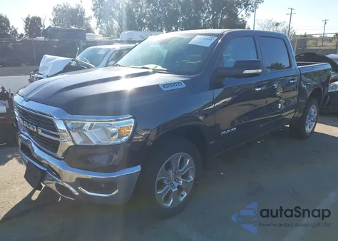 2020 Ram 1500 Big Horn 4X2 5'7 Box z USA, uszkodzony, nr VIN 1C6RREFG3LN124177